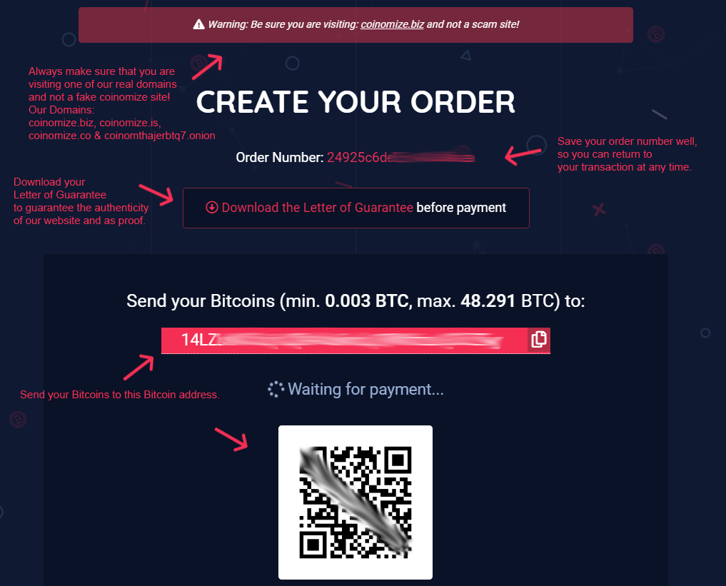 Coinomize.co How to mix Bitcoins with the best Bitcoin Mixer?